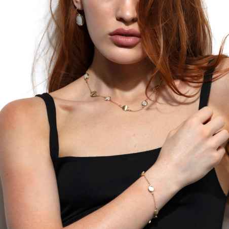 Bracciale Mignon leggero con madreperla Donna Aquaforte