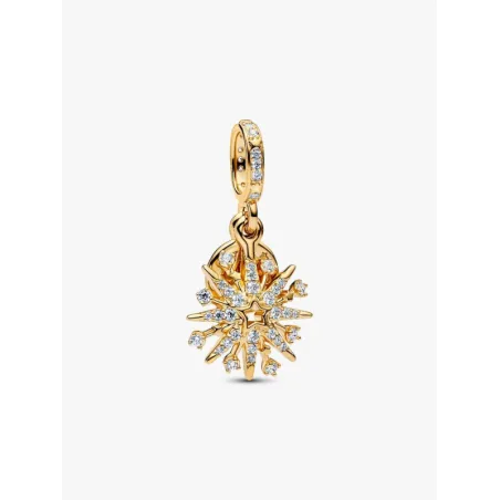 Charm Pendente dorato Fuoco d'Artificio Donna Pandora