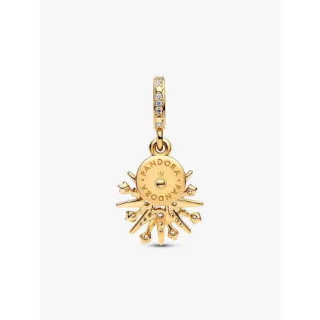 Charm Pendente dorato Fuoco d'Artificio Donna Pandora