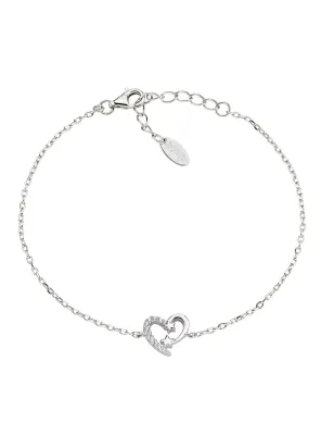 Bracciale Cuore e Stelle con Zirconi Donna Amen