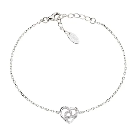 Bracciale "Cuore" in Argento con Zirconi Donna Amen
