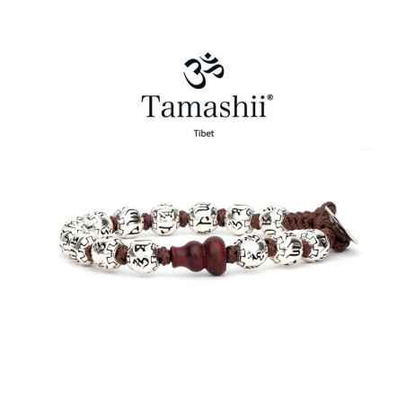 BRACCIALE RUOTA PREGHIERA ARGENTO UOMO-DONNA TAMASHII
