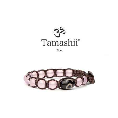 BRACCIALE SHÖNU CORAGGIO GIADA ROSA UOMO TAMASHII