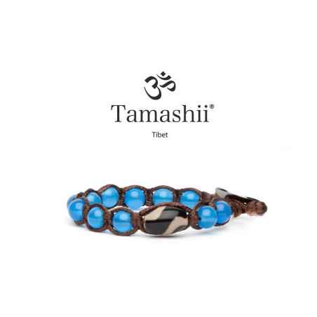 BRACCIALE GIOIA AGATA BLU UOMO-DONNA TAMASHII