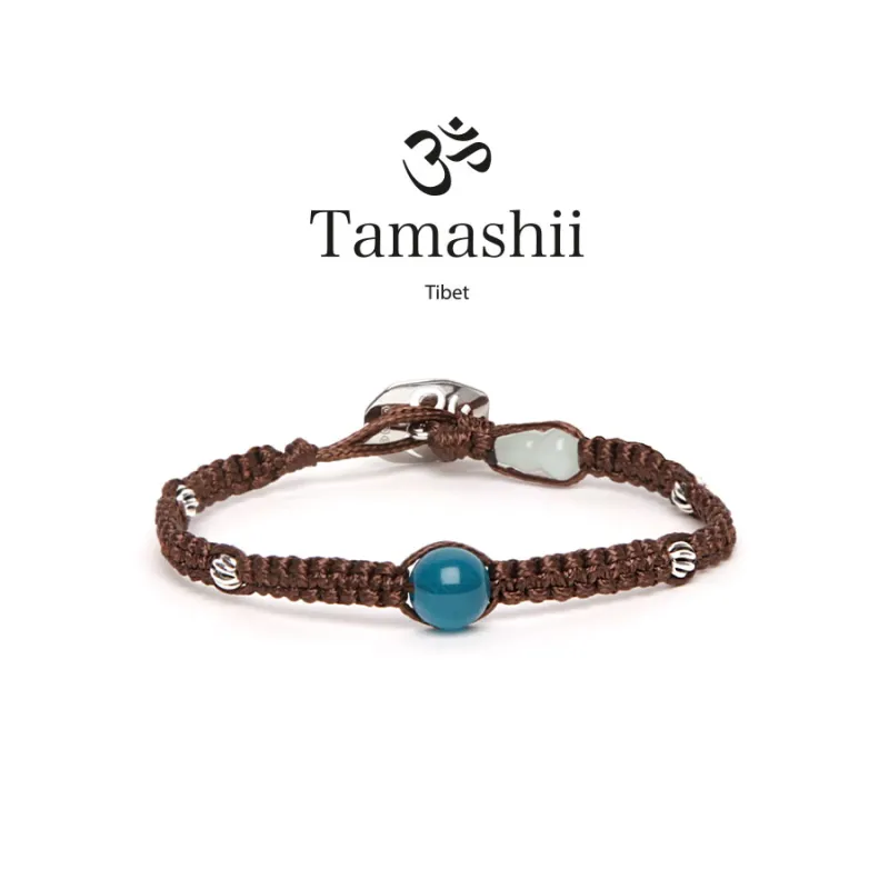 Bracciale Silver & Jade collection Giada verde lago Tamashii