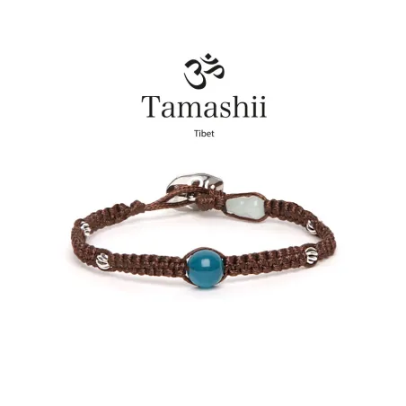 Bracciale Silver & Jade collection Giada verde lago Tamashii