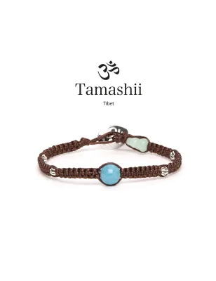 Bracciale Silver & Jade collection Giada azzurro cielo Tamashii