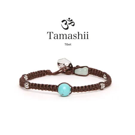 Bracciale Silver & Jade collection Turchese Tamashii
