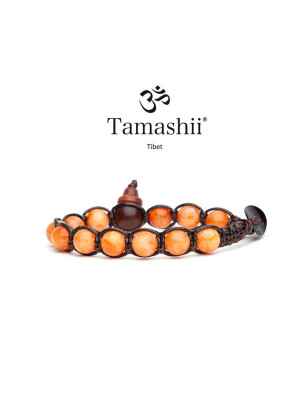 BRACCIALE ORANGE CALCITE TAMASHII 1 GIRO