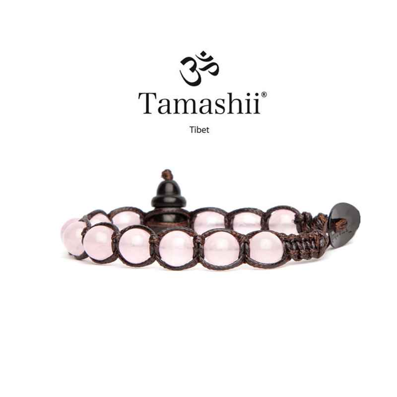BRACCIALE GIADA ROSA SHUNGITE TAMASHII 1 GIRO BRACCIALE GIADA ROSA SHUNGITE TAMASHII 1 GIRO