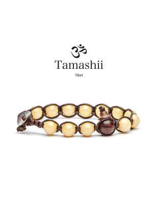 BRACCIALE WAX JADE UOMO-DONNA TAMASHII 1 GIRO