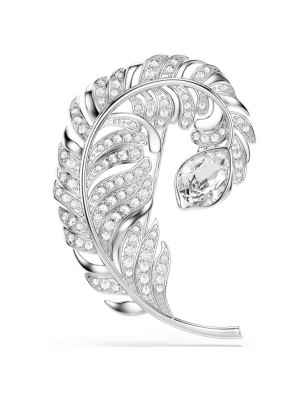 Spilla Idyllia Taglio misto Piuma Donna Swarovski 5747549 Swarovski