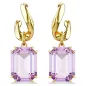 Orecchini pendenti Millenia viola Donna Swarovski 