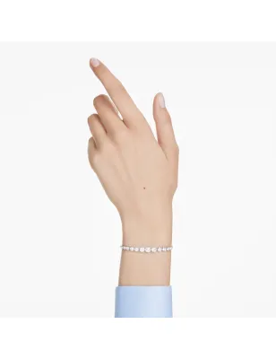 BRACCIALE TENNIS IMBER BIANCO RODIO DONNA SWAROVSKI  - category_name - XDMG De Marchi Gianotti