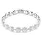 BRACCIALE TENNIS BIANCO UNA ANGELIC DONNA SWAROVSKI BRACCIALE TENNIS BIANCO UNA ANGELIC DONNA SWAROVSKI