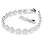 BRACCIALE TENNIS BIANCO UNA ANGELIC DONNA SWAROVSKI BRACCIALE TENNIS BIANCO UNA ANGELIC DONNA SWAROVSKI