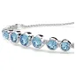 Bracciale TENNIS IMBER BLU Donna Swarovski