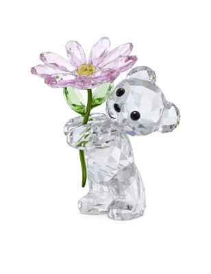 Decorazione ORSETTO KRIS UNA MARGHERITA PER TE Donna Swarovski