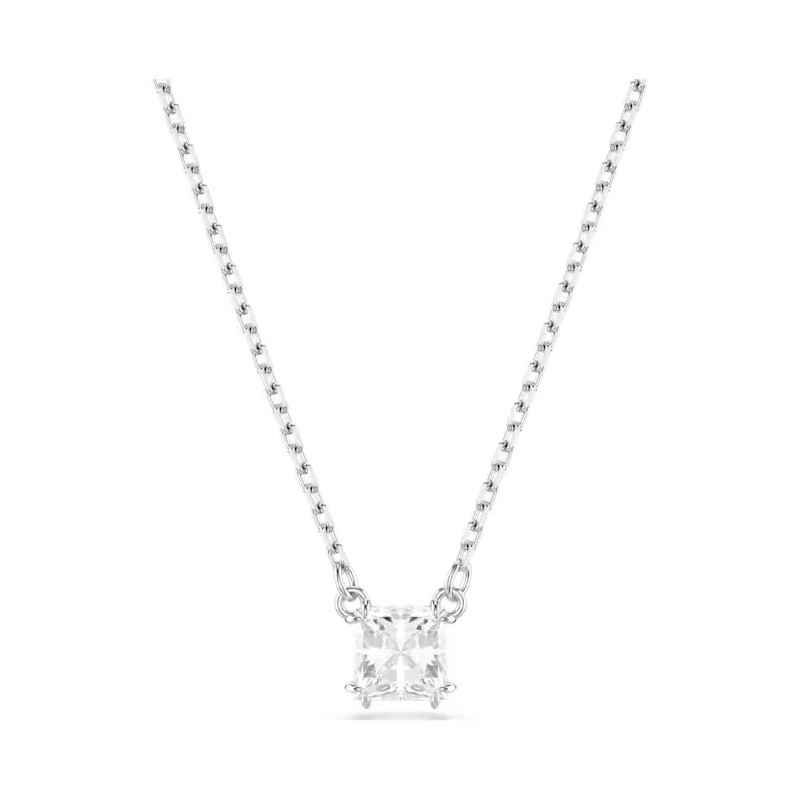 Collana PENDENTE STILLA TAGLIO SQUADRATO RODIO Donna Swarovski Collana PENDENTE STILLA TAGLIO SQUADRATO RODIO Donna Swarovski