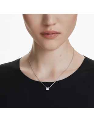 Collana PENDENTE STILLA TAGLIO SQUADRATO RODIO Donna Swarovski - category_name - XDMG De Marchi Gianotti