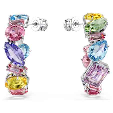 ORECCHINI A CERCHIO MULTICOLORE DONNA SWAROVSKI 