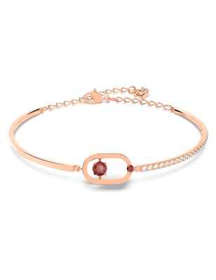 BRACCIALE FORMA OVALE ROSSO SPARKLING DANCE DONNA SWAROVSKI 