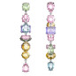 ORECCHINI PENDENTI GEMA LUNGHI MULTICOLORE DONNA SWAROVSKI 