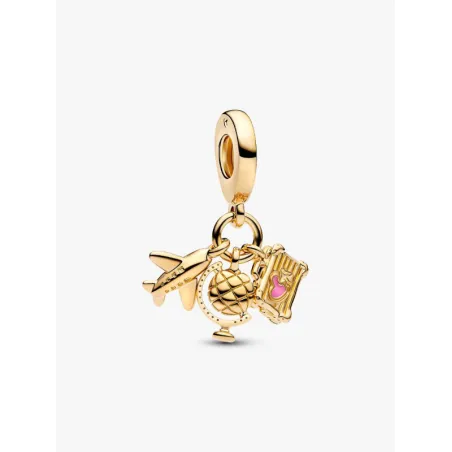 Charm Pendente dorato Passione Viaggio Donna Pandora
