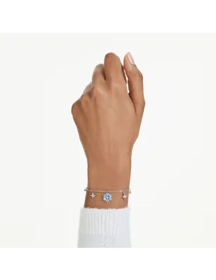 Bracciale Magic Fiocco Di Neve Blu Donna Swarovski