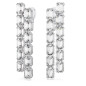 Orecchini A CLIP TAGLIO OTTAGONALE LUNGHI MILLENIA Donna Swarovski Orecchini A CLIP TAGLIO OTTAGONALE LUNGHI MILLENIA Donna Swarovski