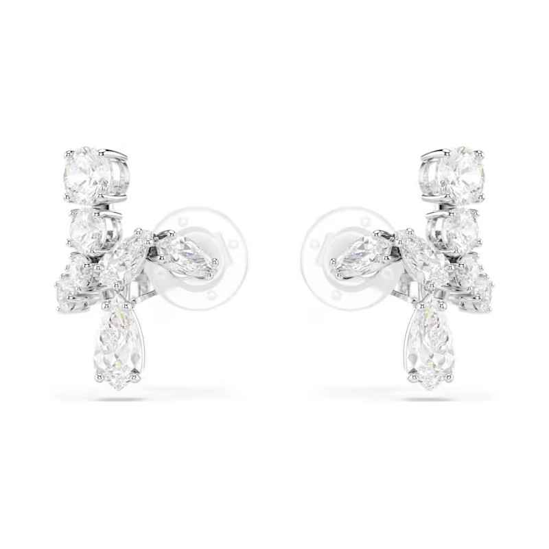 Orecchini A CLIP MATRIX BIANCHI Donna Swarovski