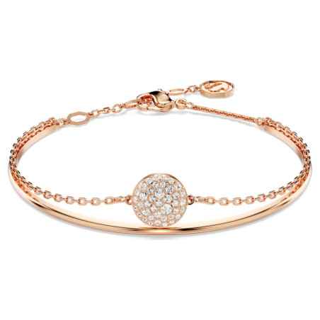 Bracciale Rigido Meteora color oro rosa Donna Swarovski