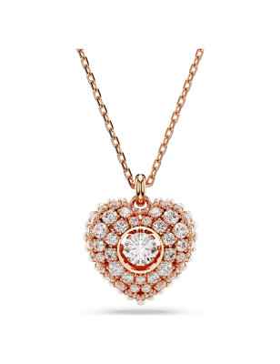 Collana HYPERBOLA CUORE ROSE Donna Swarovski