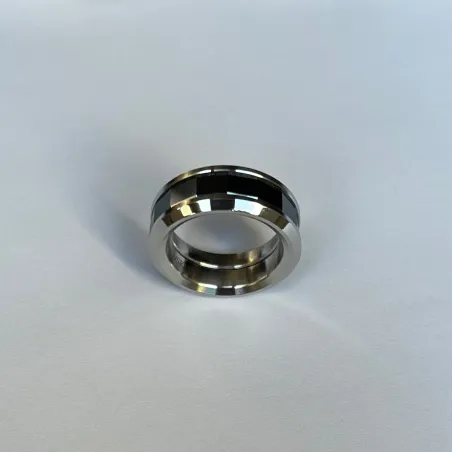 Anello Revolution placcato rodio m.22 Uomo Swarovski