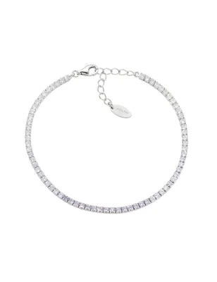 Bracciale Tennis degradé Lilla con zirconi Amen