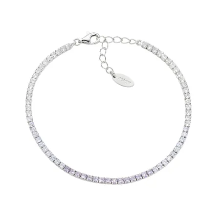Bracciale Tennis degradé Lilla con zirconi Amen