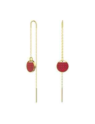 ORECCHINI ROSSI DONNA SWAROVSKI GINGER 5642945 Swarovski