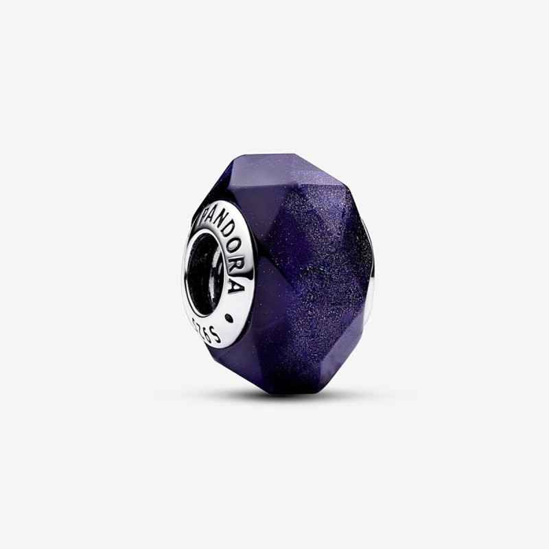 CHARM VETRO MURANO NOTTE STELLATA BLU DONNA PANDORA CHARM VETRO MURANO NOTTE STELLATA BLU DONNA PANDORA