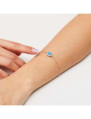 Bracciale Kate con turchese e zirconi Donna Brosway