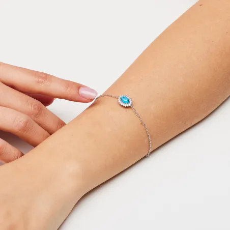 Bracciale Kate con turchese e zirconi Donna Brosway
