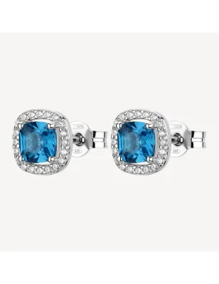 Orecchini a lobo Fancy Sapphire Donna Brosway