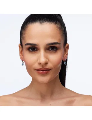 Orecchini pendenti Fancy Sapphire Donna Brosway