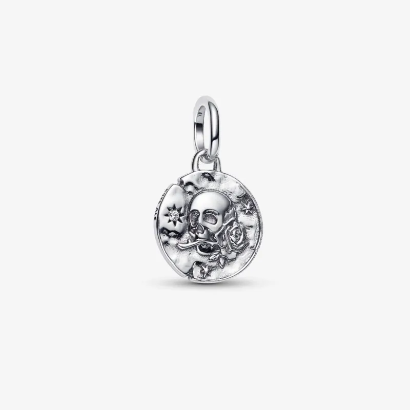 Charm Medallion Teschio "Carpe Diem" Donna Pandora