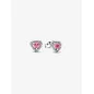 Orecchini Cuori in Rilievo Rosa Donna Pandora Orecchini Cuori in Rilievo Rosa Donna Pandora