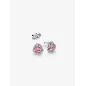 Orecchini Cuori in Rilievo Rosa Donna Pandora Orecchini Cuori in Rilievo Rosa Donna Pandora