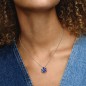 COLLANA PENDENTE HERBARIUM FIORE BLU DONNA PANDORA 