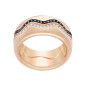 ANELLO DEMI ROSE CRISTALLI M55 DONNA SWAROVSKI 