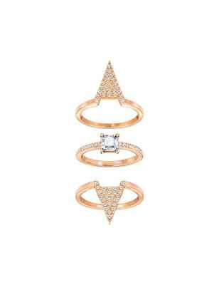 Anello FUNK ROSE GOLD M58 SET 3 Donna Swarovski - category_name - XDMG De Marchi Gianotti