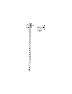 Orecchini Punto Luce e Pendente Tennis Donna Amen