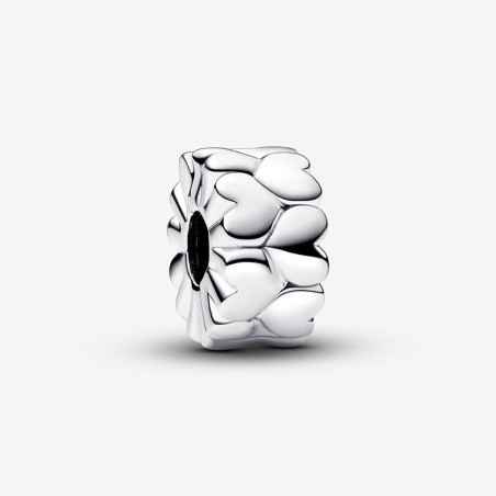 CHARM CLIP CUORI IN RILIEVO DONNA PANDORA  792828C00 Pandora